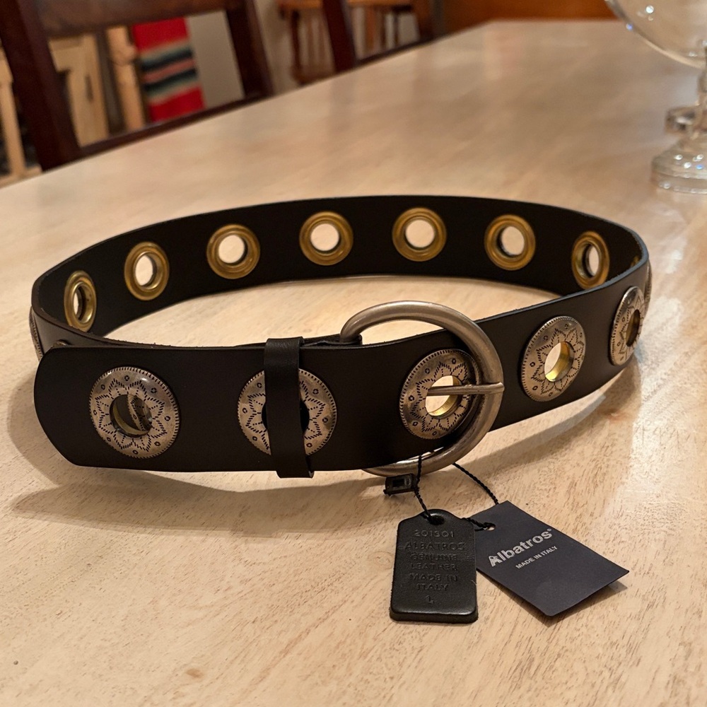 Vintage Albatros Leather Belt